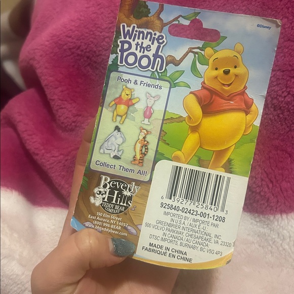 Disney Winnie Pooh & Friends Action Figure - Yellow and Red - Picture 2 of 2